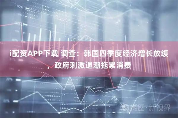 i配资APP下载 调查：韩国四季度经济增长放缓，政府刺激退潮拖累消费