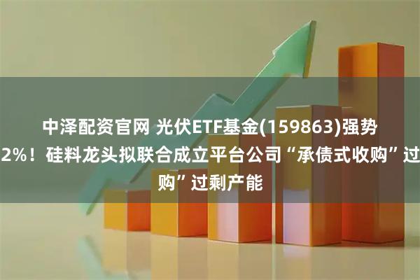 中泽配资官网 光伏ETF基金(159863)强势上涨超2%！硅料龙头拟联合成立平台公司“承债式收购”过剩产能