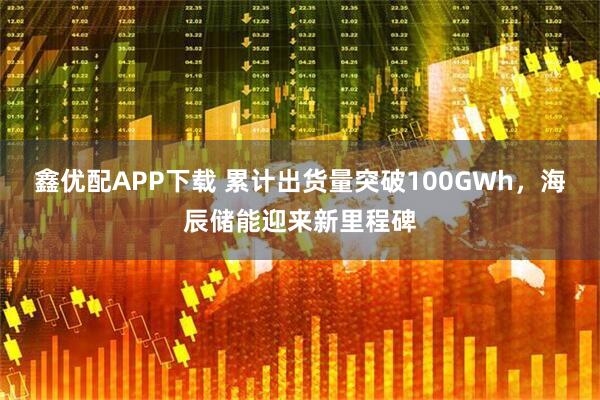 鑫优配APP下载 累计出货量突破100GWh，海辰储能迎来新里程碑
